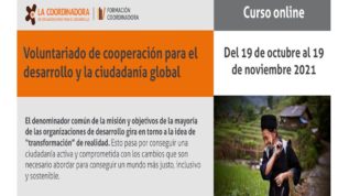 Curso sobre voluntariado de cooperación y ciudadanía global