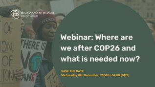 Seminario sobre la COP26 y la emergencia climática