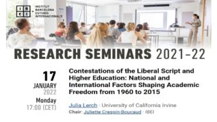 Seminario sobre educación y factores de libertad académica