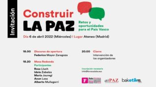 La construcción de la paz en el País Vasco