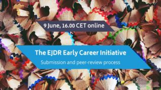 EJDR Early Career Dialogue