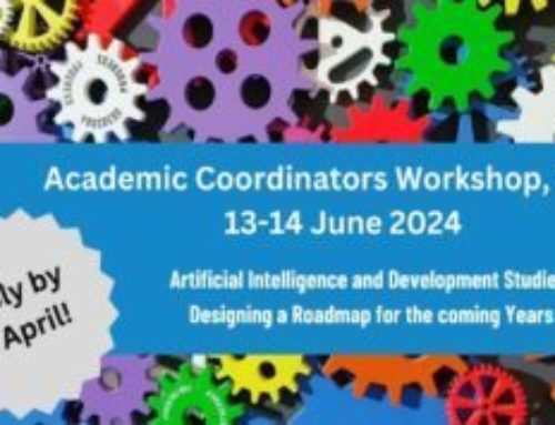 Taller de coordinaciones académicas: IA y estudios del desarrollo